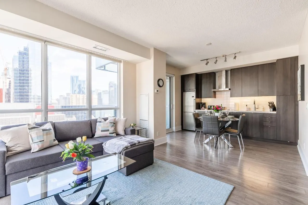 Luxury 1Br Condo - King Bed - Stunning City View Toronto 0*,