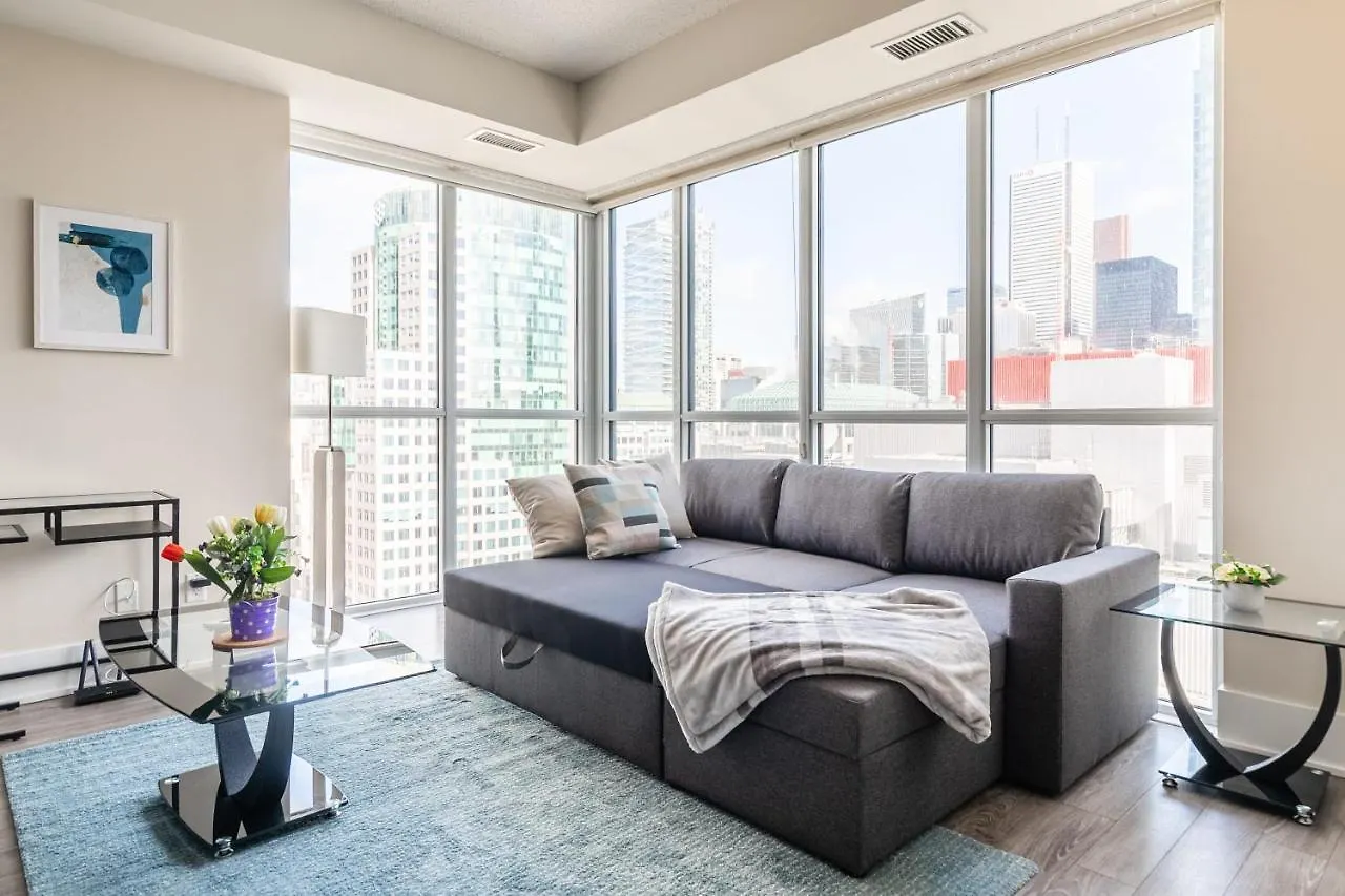 Luxury 1Br Condo - King Bed - Stunning City View Toronto Holiday home